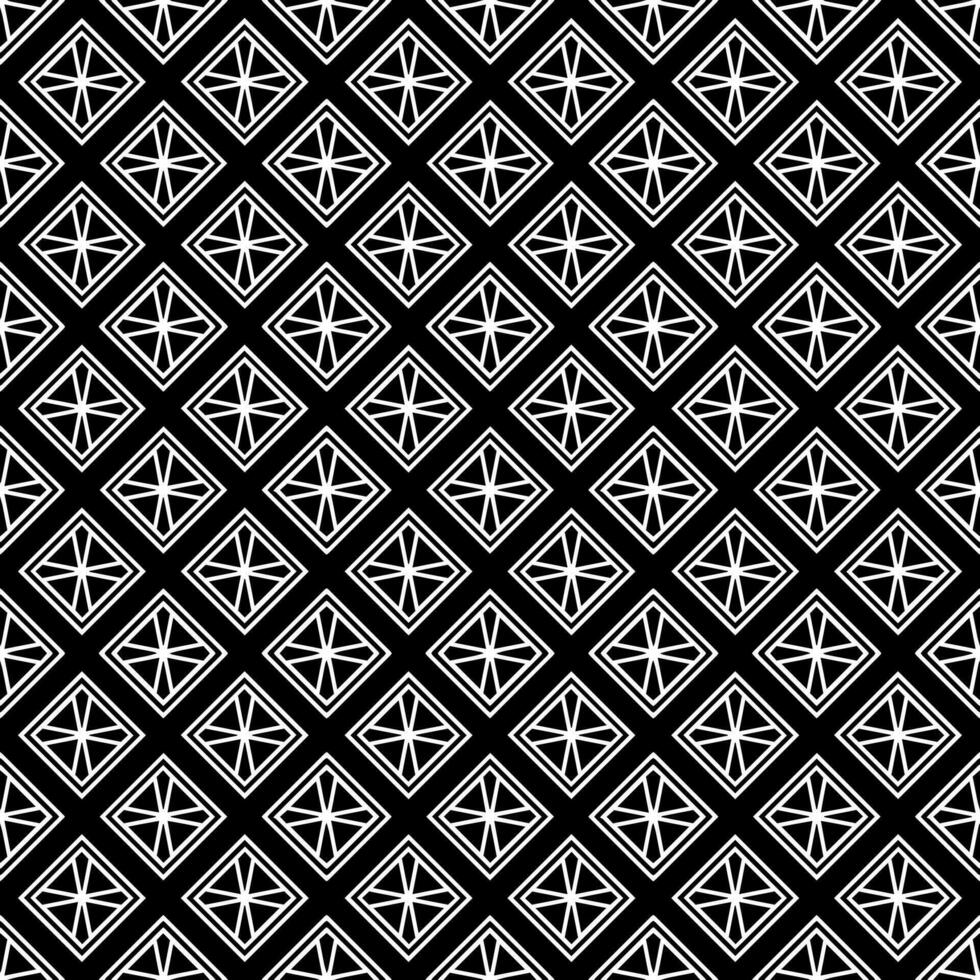 motif abstrait sans couture noir et blanc. arrière-plan et toile de fond. conception ornementale en niveaux de gris. vecteur