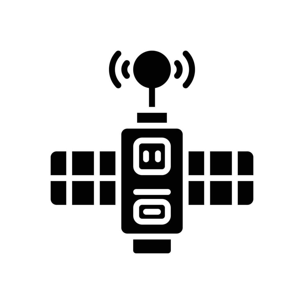 Satellite glyphe icône. vecteur icône pour votre site Internet, mobile, présentation, et logo conception.