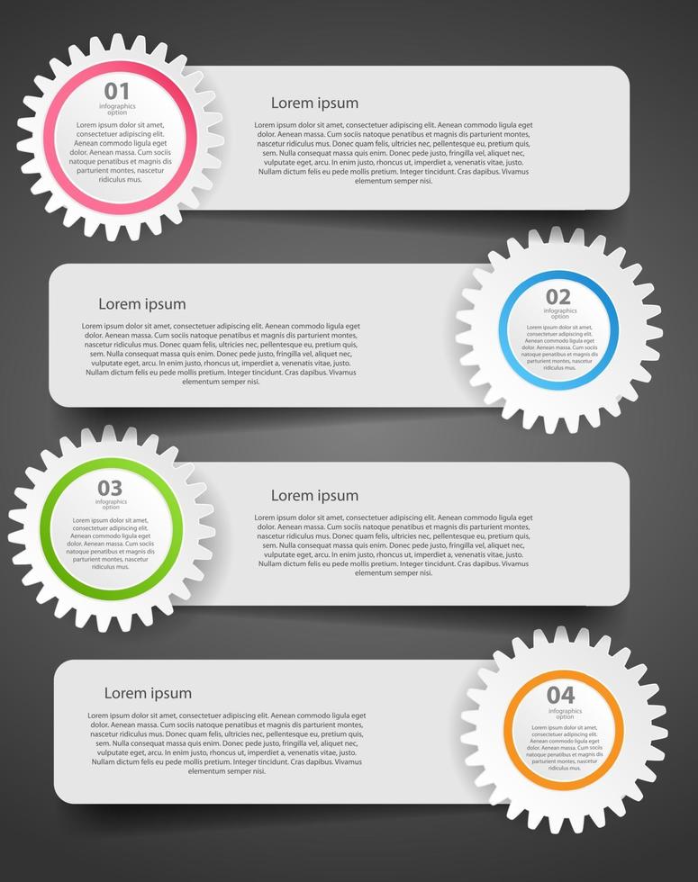 modèle d'infographie illustration vectorielle d'affaires vecteur