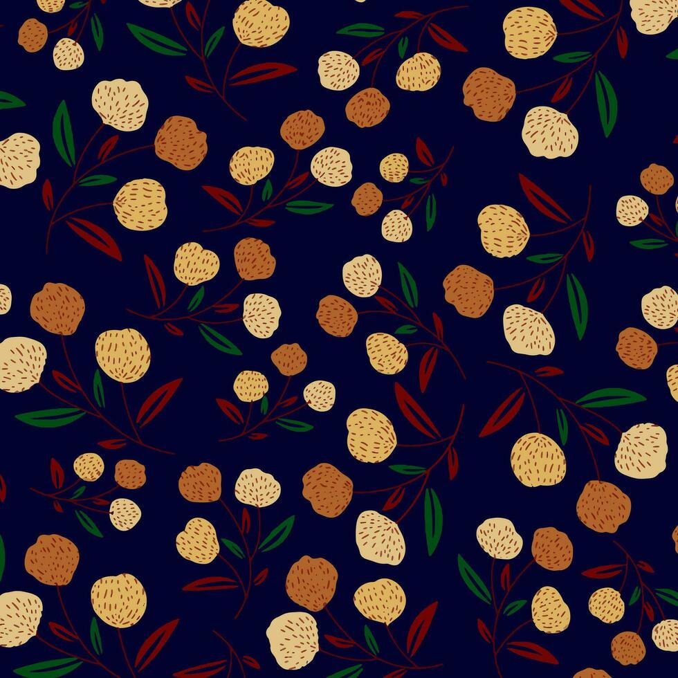 floral abstrait modèle adapté pour textile et impression Besoins vecteur