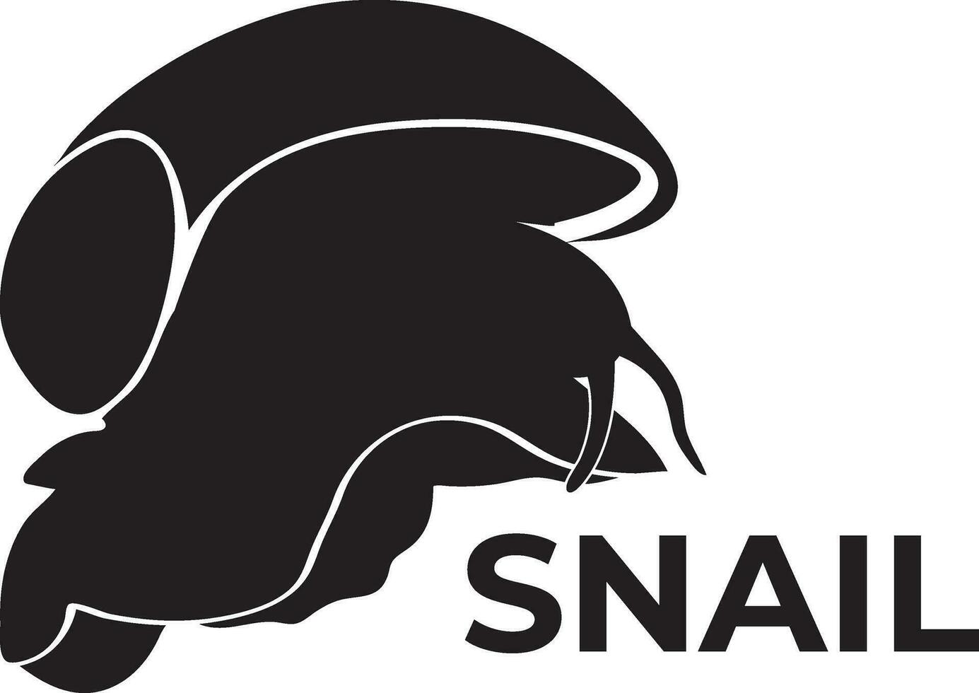 escargot icône et logo vecteur