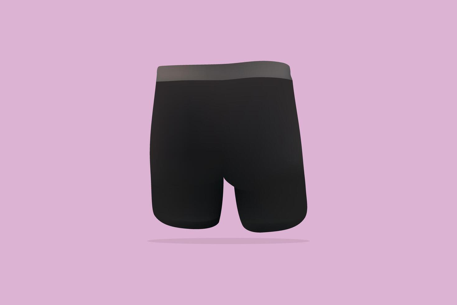 garçons confortable sous-vêtements court vecteur illustration. des sports et mode objets icône concept.