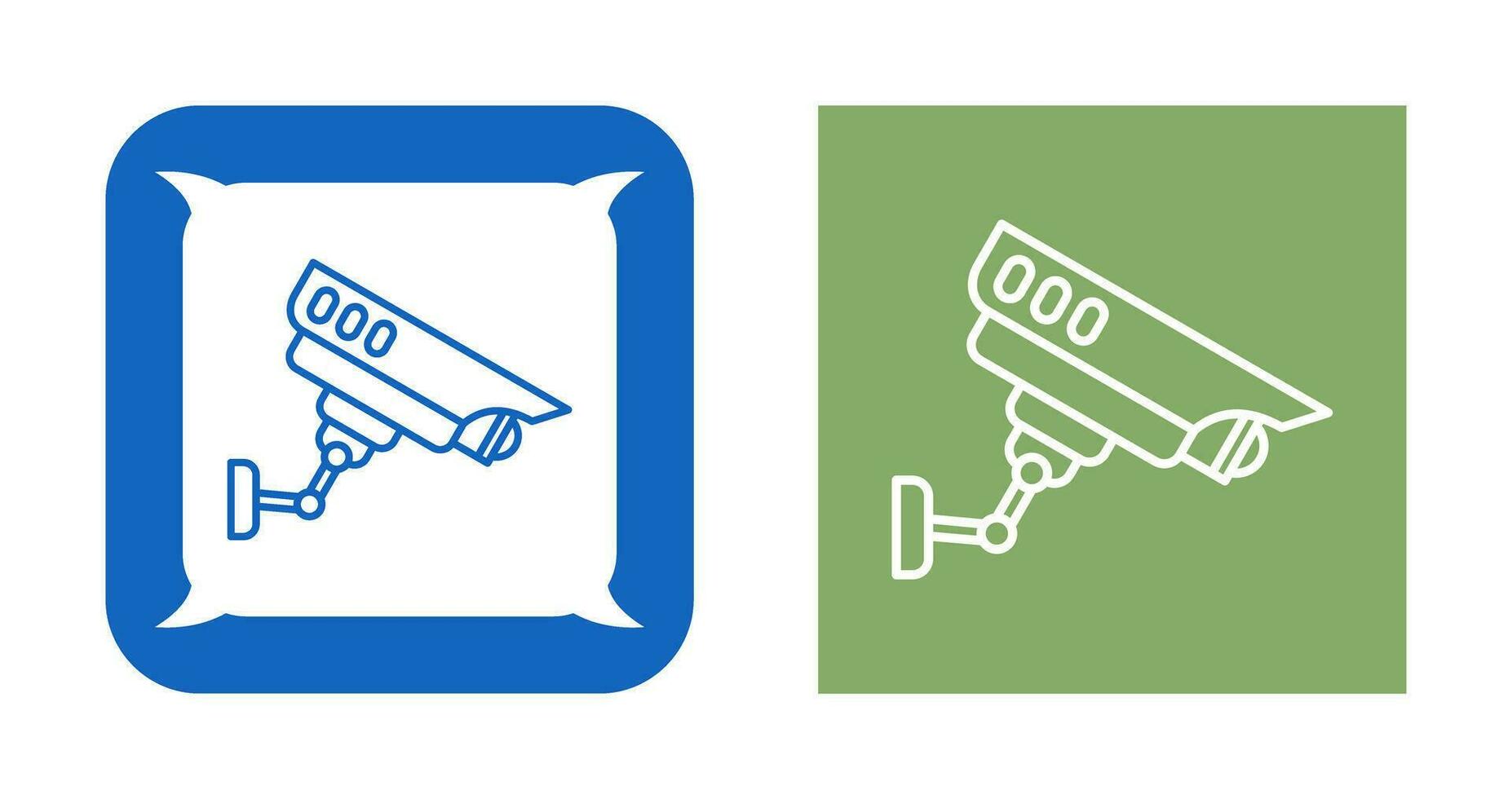 icône de vecteur de vidéosurveillance