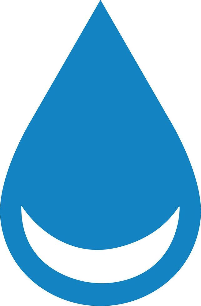 l'eau laissez tomber icône dans plat. isolé sur transparent Contexte. liquide laissez tomber icône branché style signe pour mobile applications et site Internet conception. laissez tomber de l'eau Facile vecteur symbole, logo