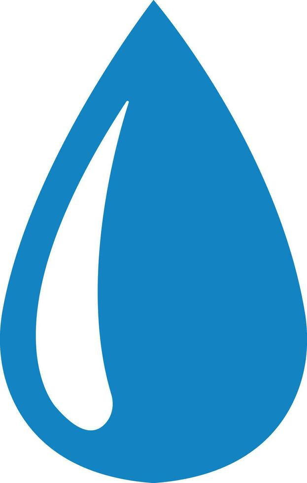 l'eau laissez tomber icône dans plat. isolé sur transparent Contexte. liquide laissez tomber icône branché style signe pour mobile applications et site Internet conception. laissez tomber de l'eau Facile vecteur symbole, logo