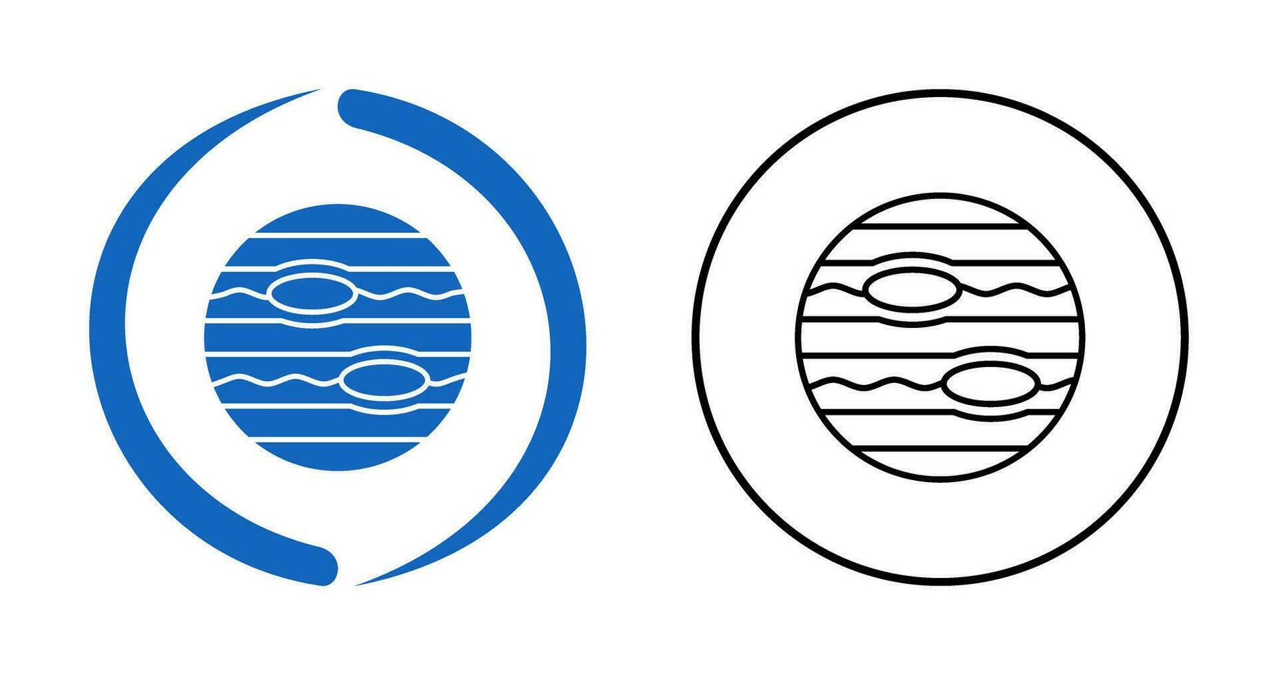 icône de vecteur de neptune