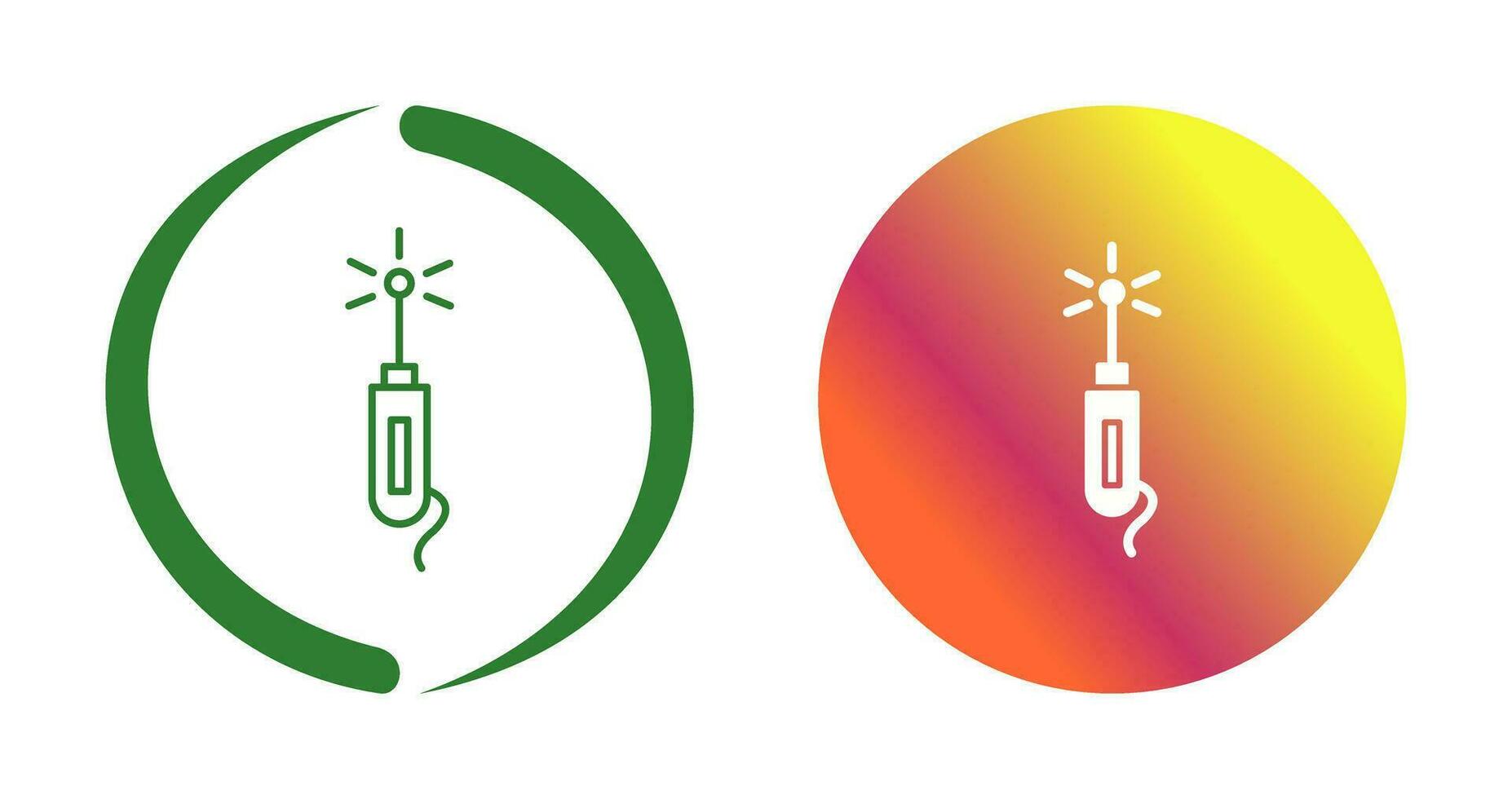 icône de vecteur de stylo laser