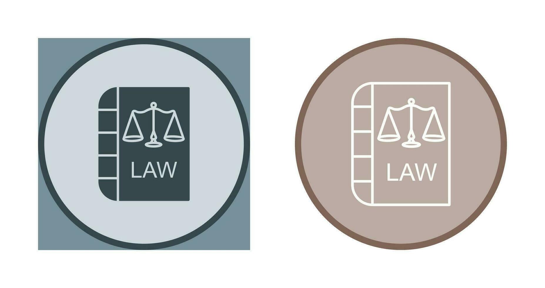 icône de vecteur de loi et d'ordre