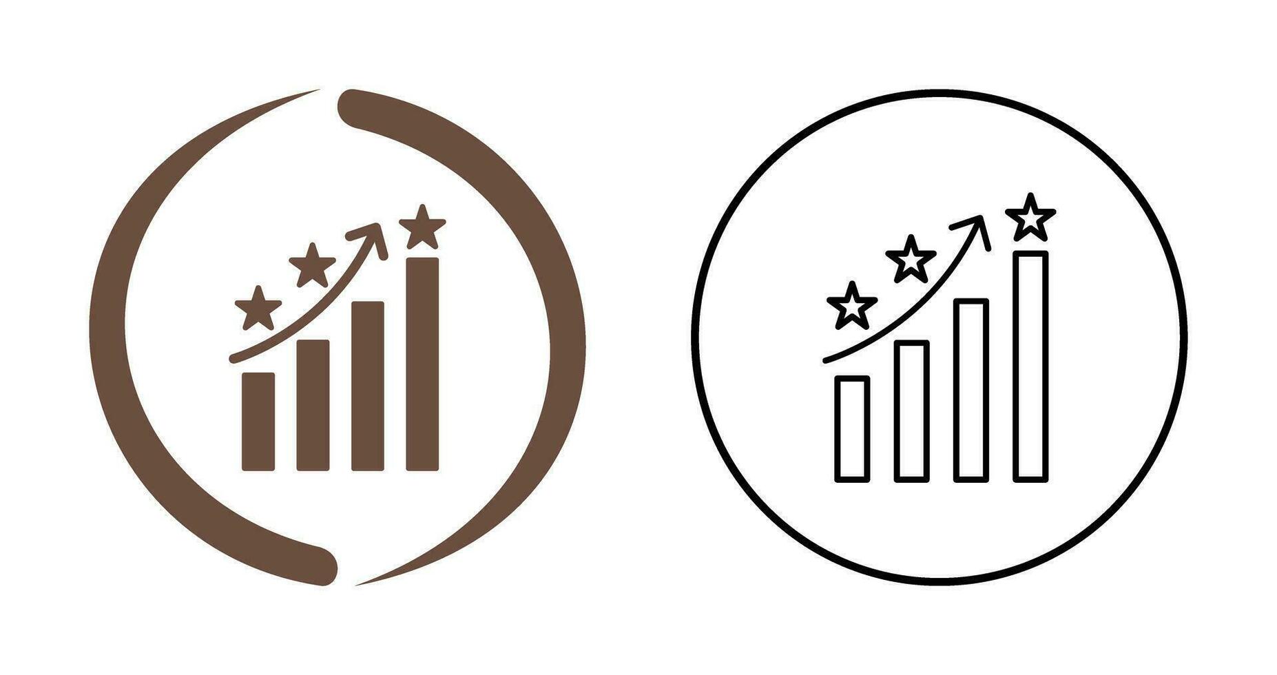 icône de vecteur de gestion de réputation unique