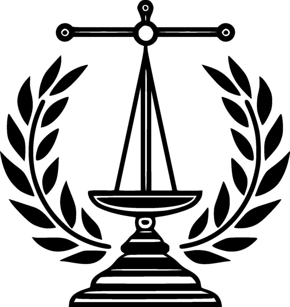 Justice - haute qualité vecteur logo - vecteur illustration idéal pour T-shirt graphique