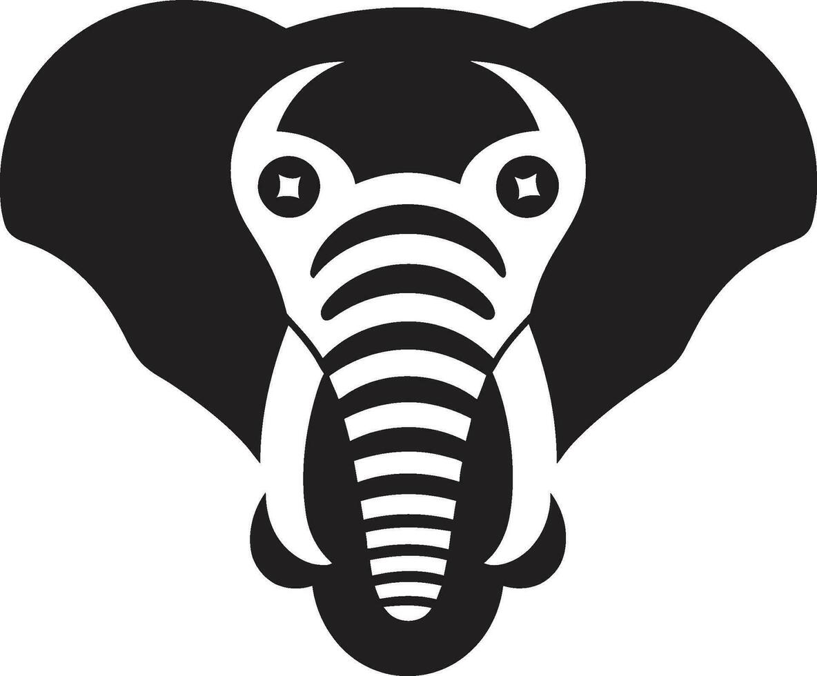 l'éléphant vecteur logo icône pour un écologiquement amical marque l'éléphant vecteur logo icône pour une durable marque