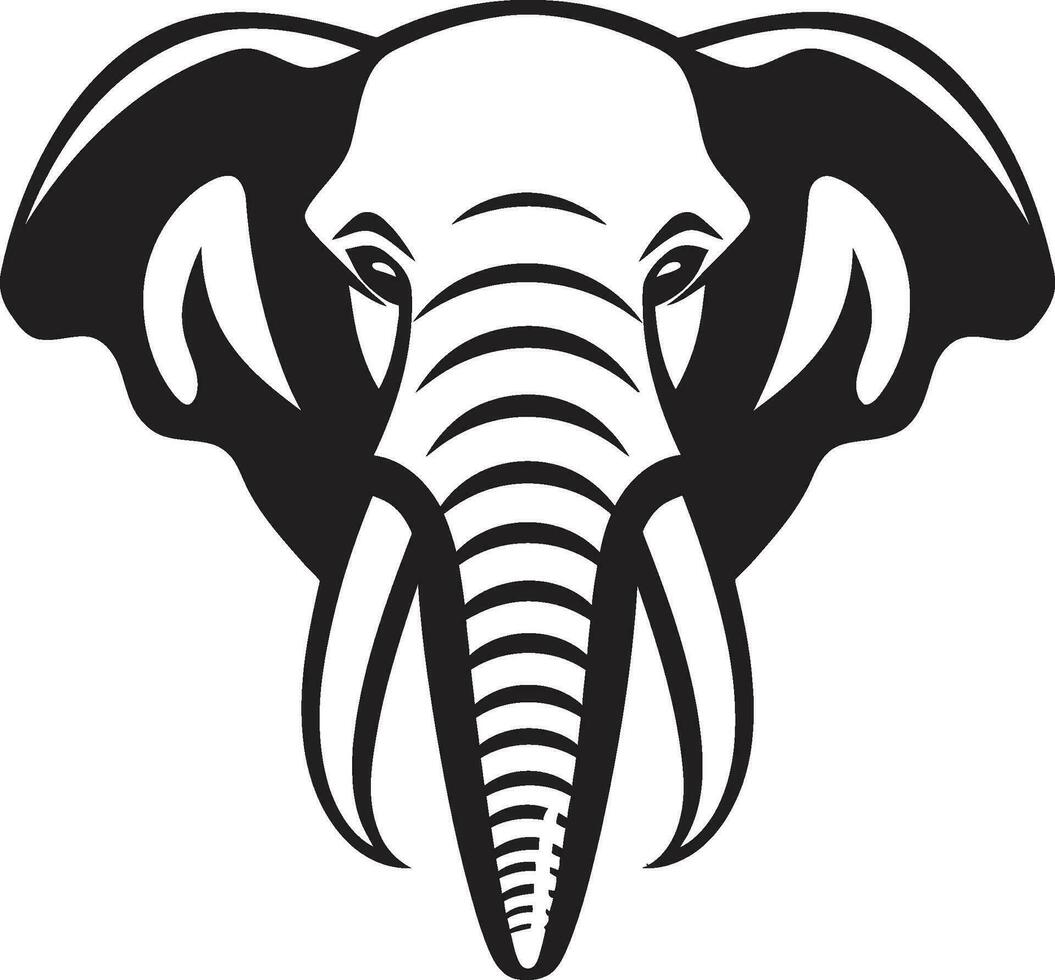 l'éléphant vecteur logo icône pour une marque cette fait du vous sourire l'éléphant vecteur logo icône pour une marque c'est sauvage à cœur