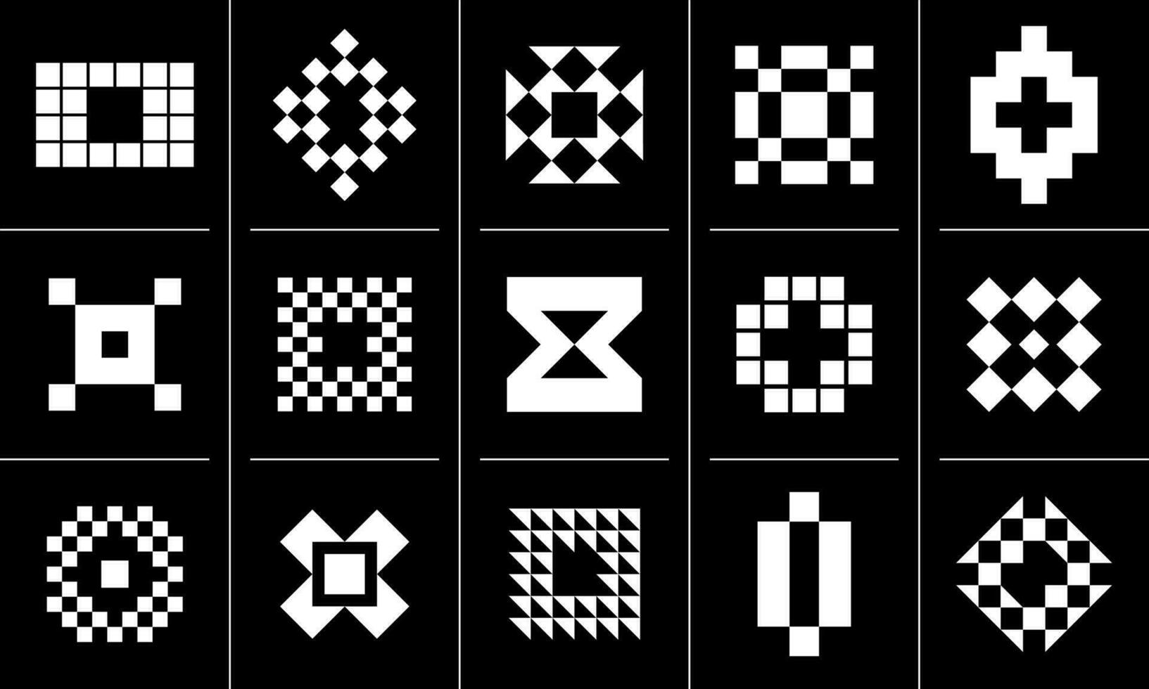 numérique La technologie pixel lettre o logo, nombre 0 icône conception vecteur