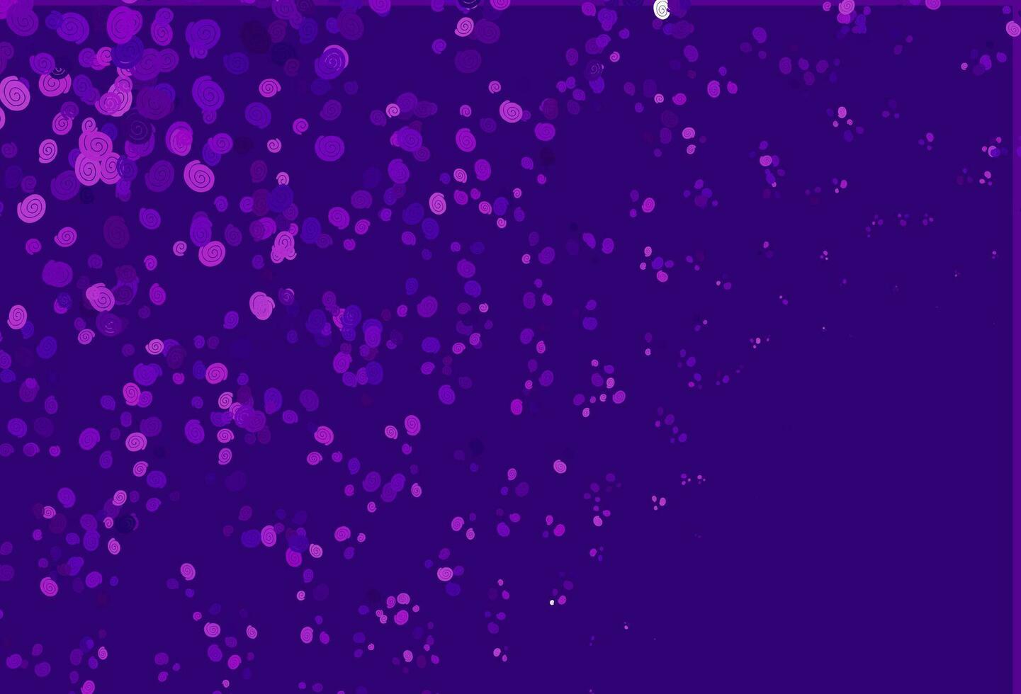 modèle vectoriel violet clair, rose avec des formes liquides.