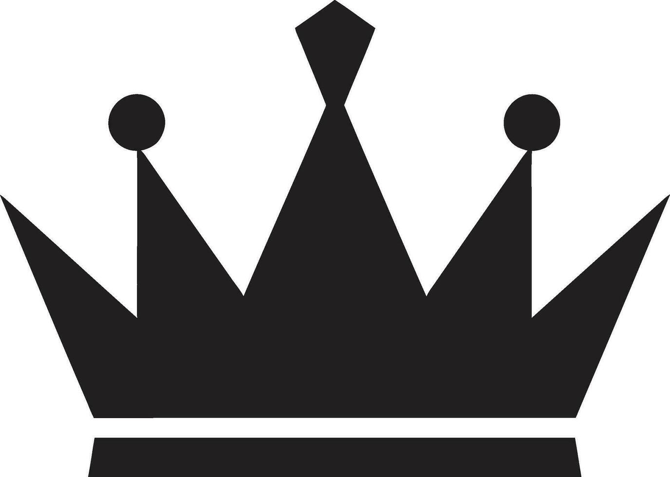 couronne de excellence noir logo avec icône noir et royal couronne vecteur symbole