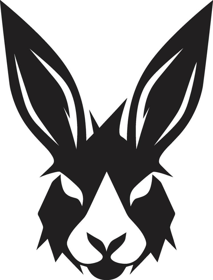 conception lapin logos avec vecteur précision vecteur art et le charme de duveteux lapins