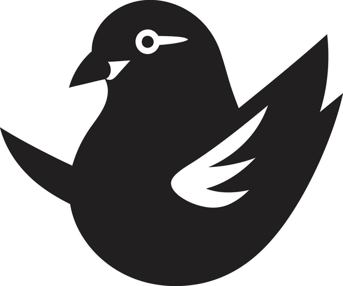 Urbain vol Pigeon vecteur art pour moderne créatifs Pigeon l'amour vecteur des illustrations à chérir
