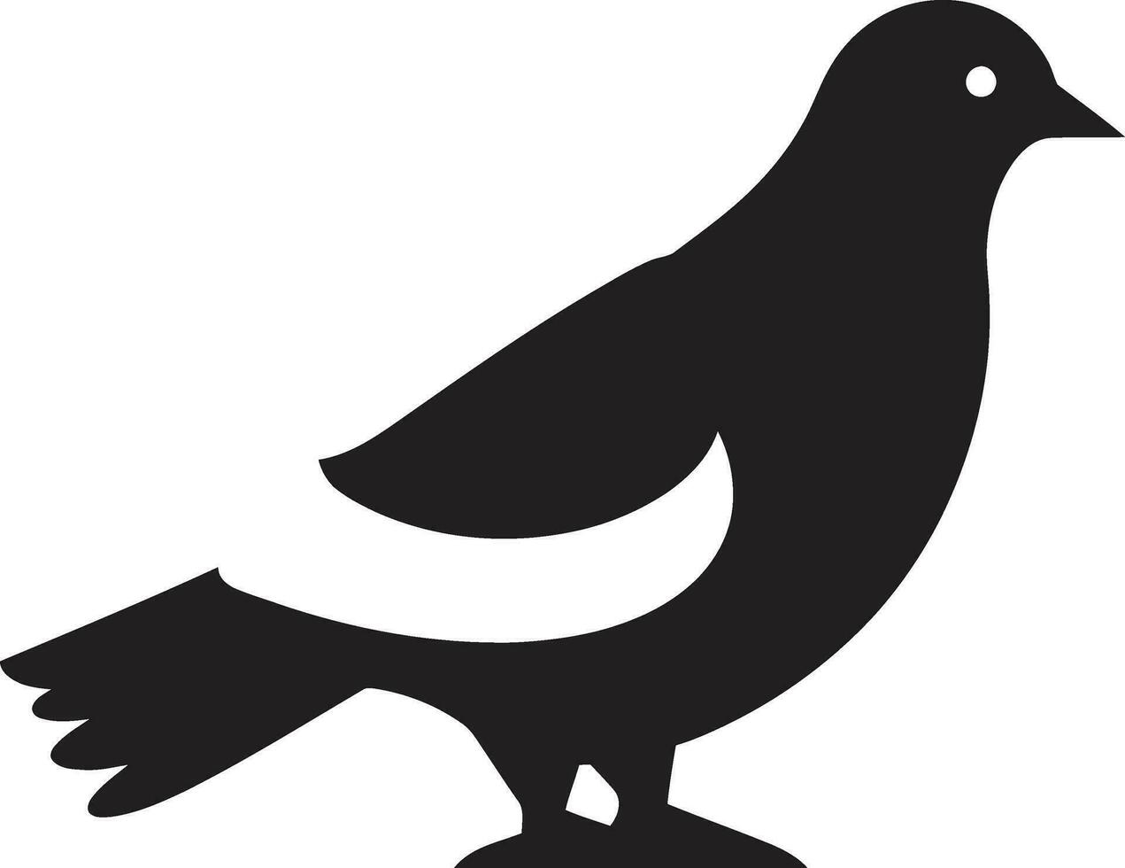 serein ciels Pigeon vecteur art pour paisible dessins Pigeon vecteurs dans Urbain paysages art pour moderne créatifs
