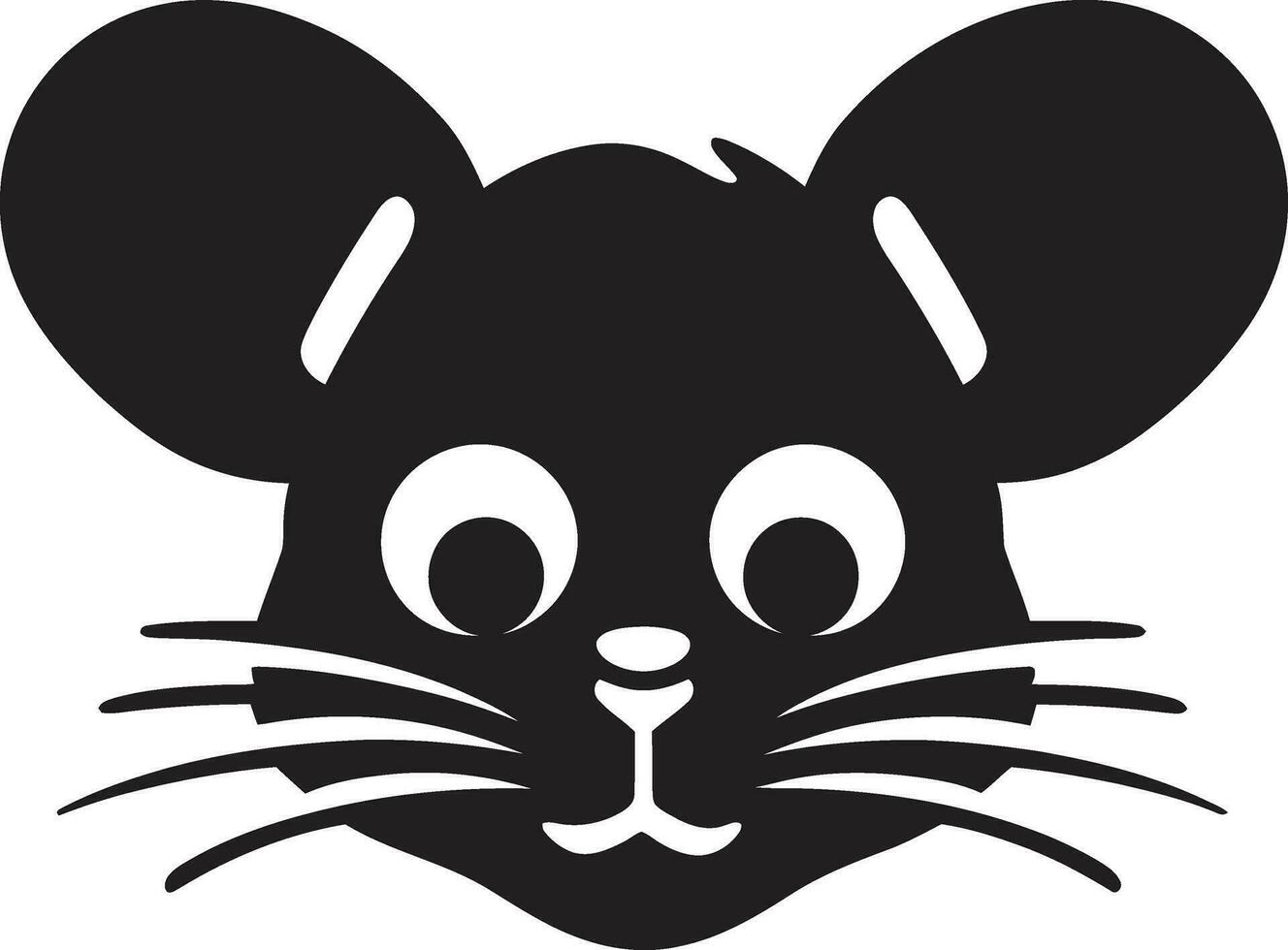 Souris illustration pour produit emballage vecteur souris dans différent réglages