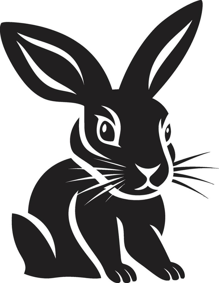 Pâques lapin vecteur graphique saisonnier beauté vectorisé Pâques lapin expressif ouvrages d'art