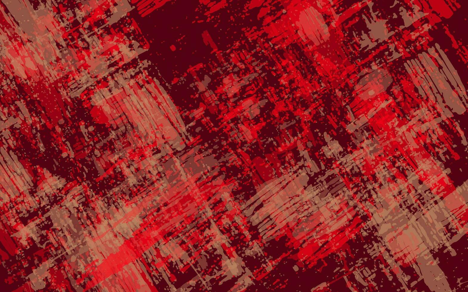 abstrait grunge texture splash peinture fond de couleur rouge vecteur