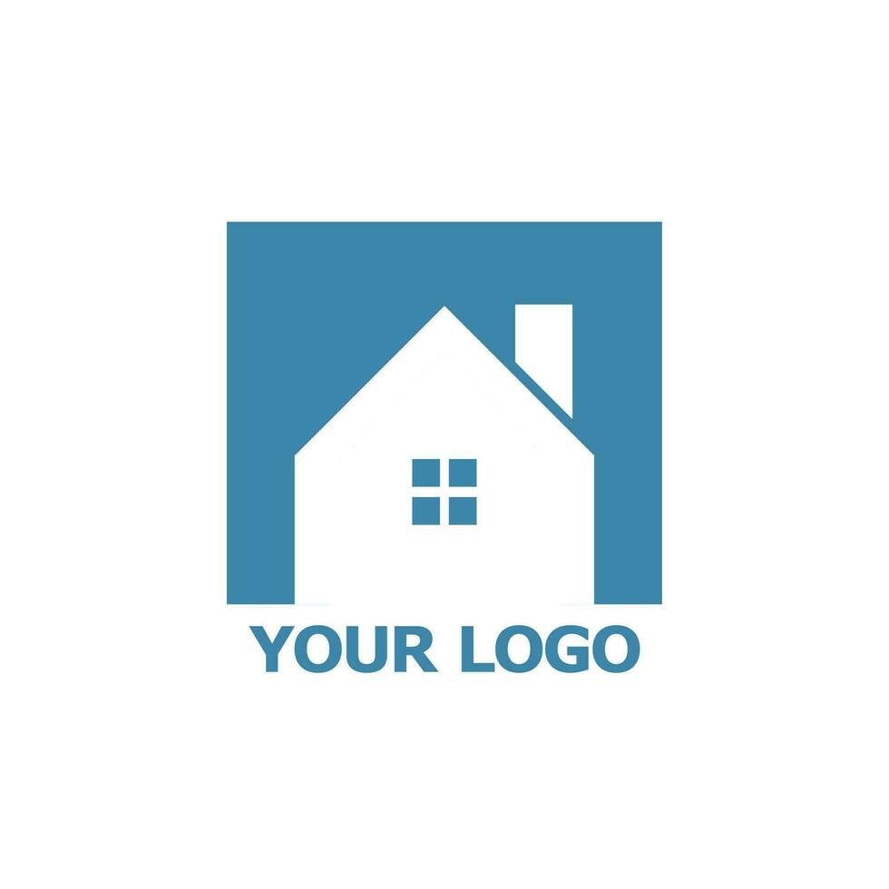 logo de service à domicile vecteur
