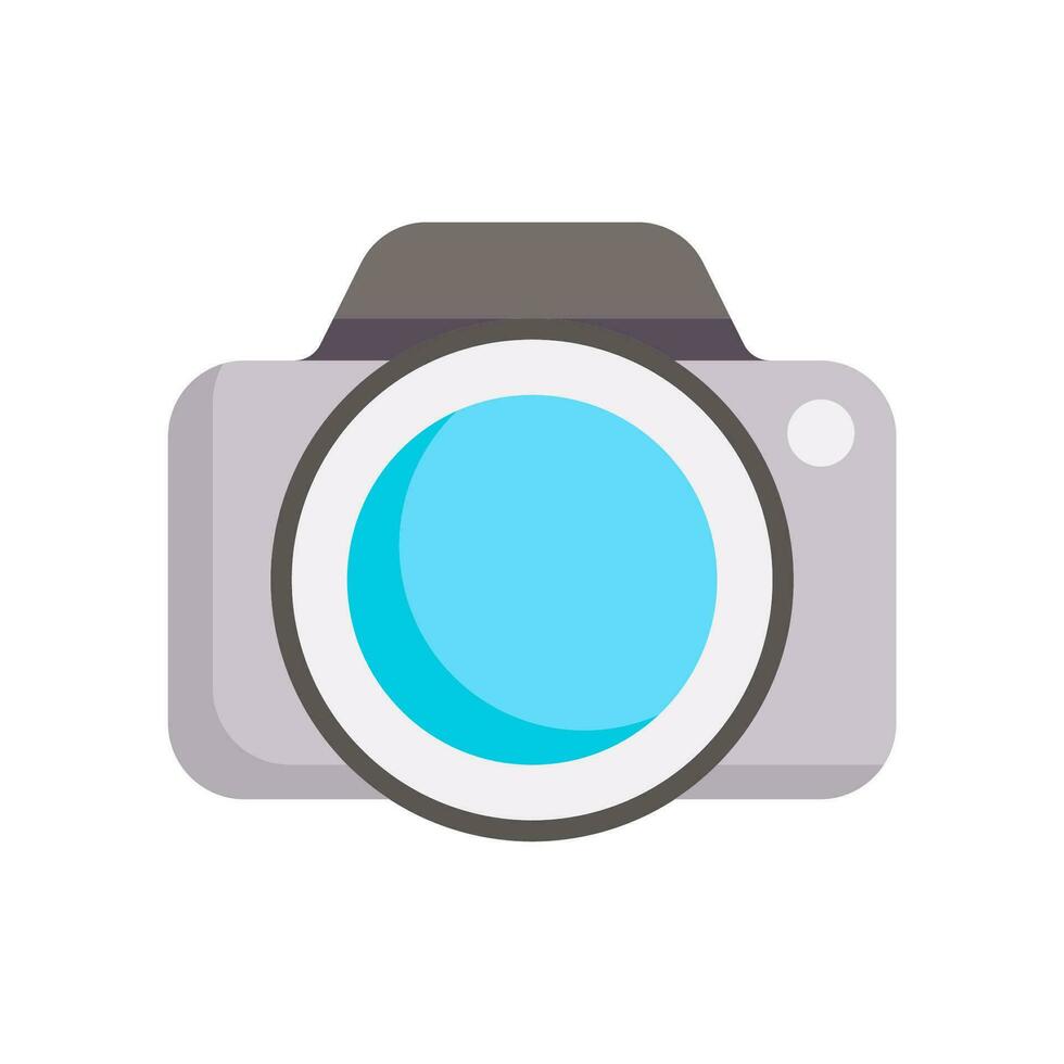 caméra photographie icône vecteur de conception