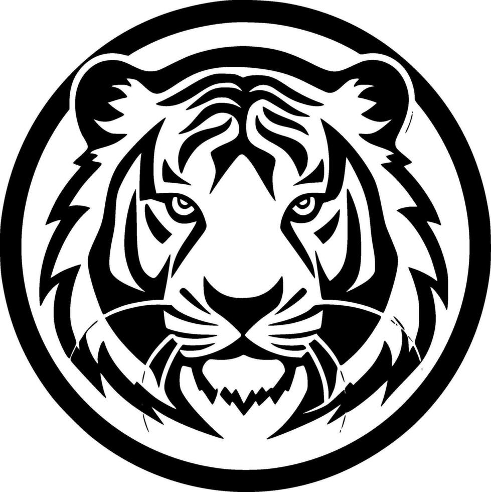 tigre - haute qualité vecteur logo - vecteur illustration idéal pour T-shirt graphique