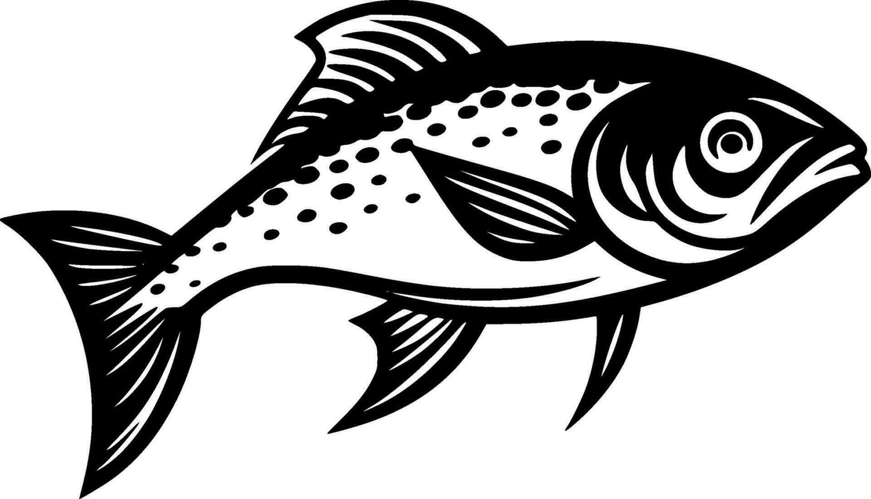 poisson - haute qualité vecteur logo - vecteur illustration idéal pour T-shirt graphique