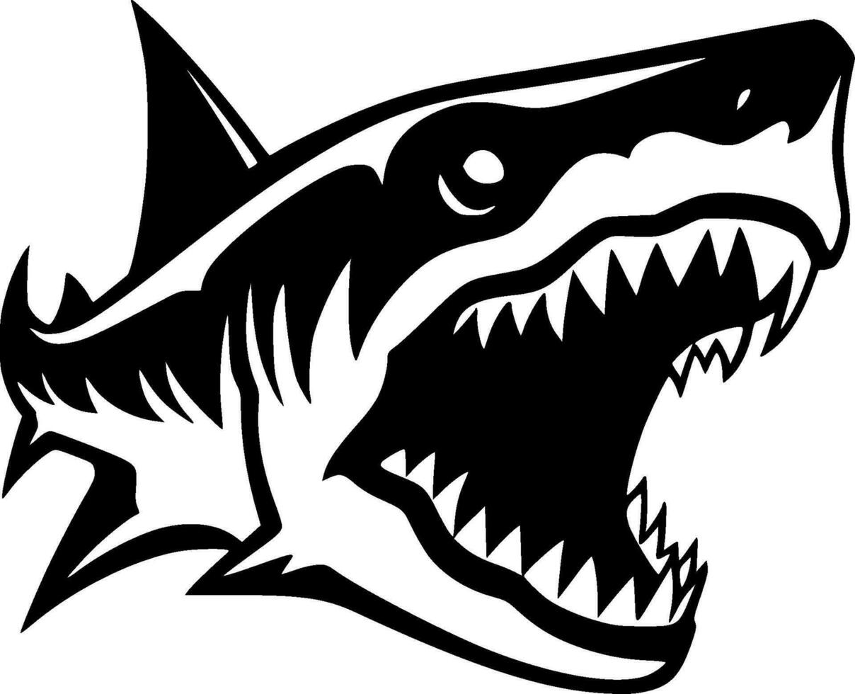 requin - haute qualité vecteur logo - vecteur illustration idéal pour T-shirt graphique