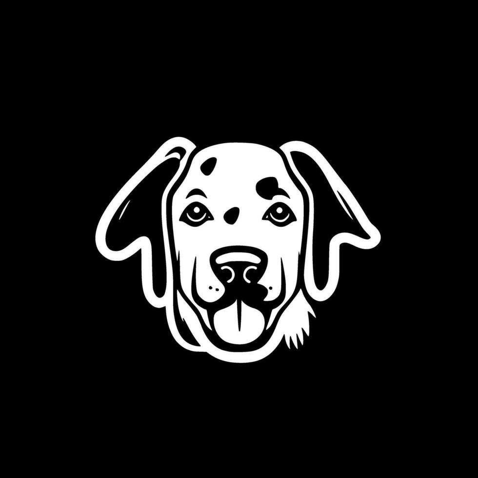 dalmatien - minimaliste et plat logo - vecteur illustration