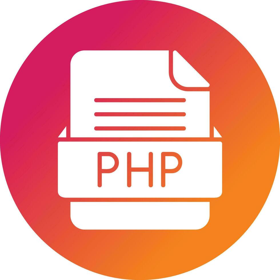 php fichier format vecteur icône