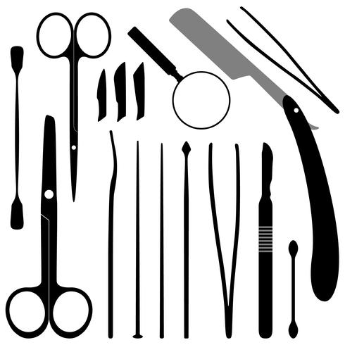 Outils médicaux vecteur