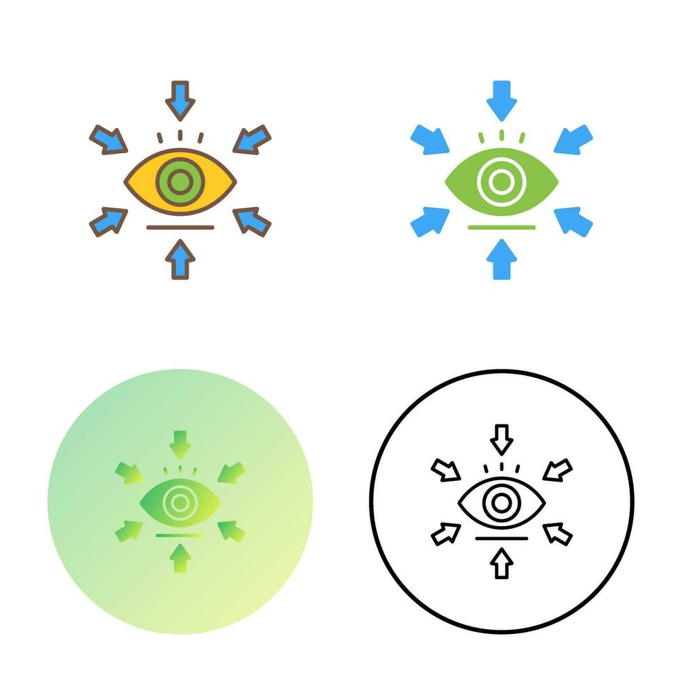 icône de vecteur de visualisation