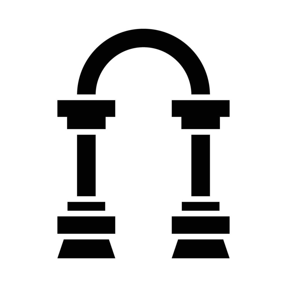 cambre vecteur glyphe icône pour personnel et commercial utiliser.