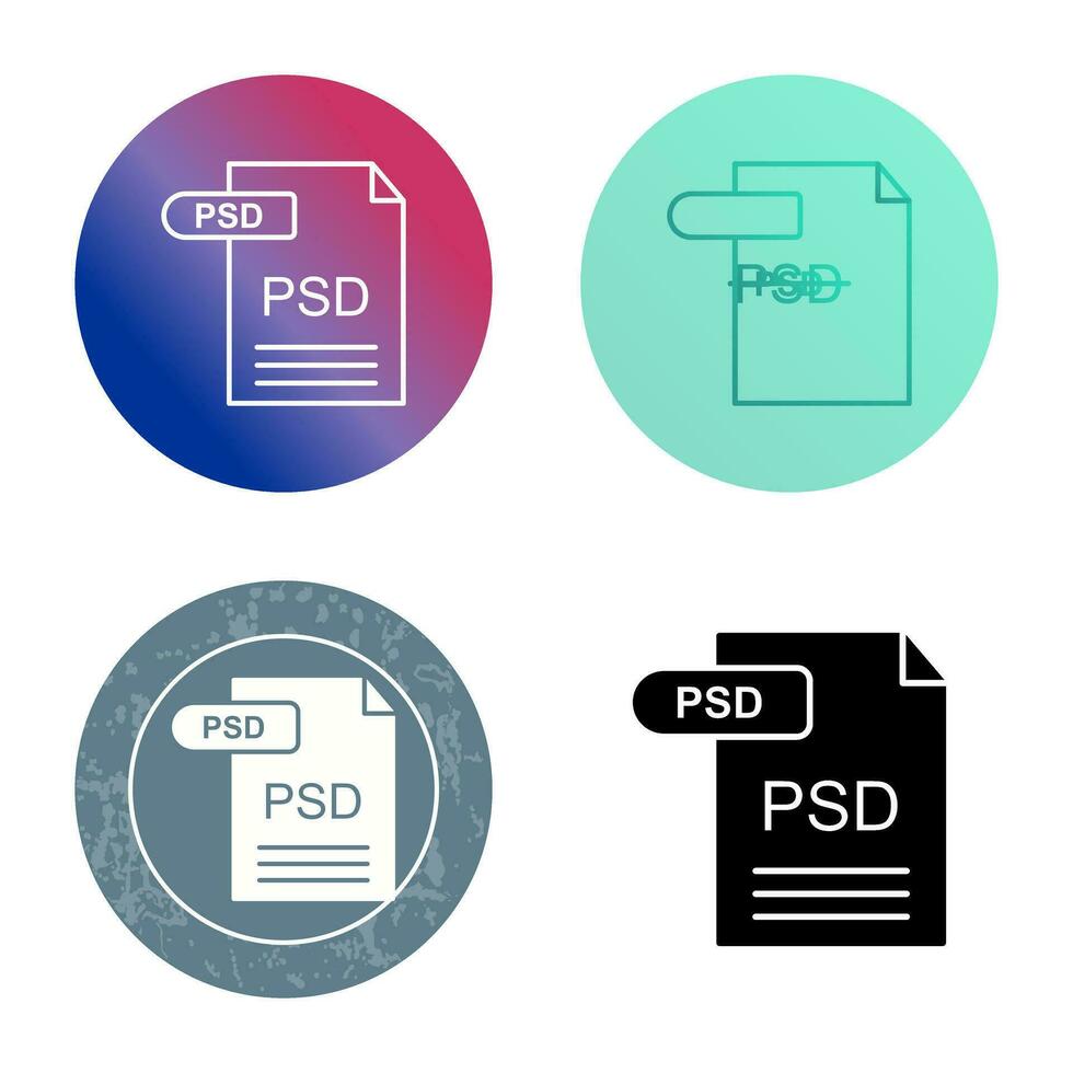 icône de vecteur psd