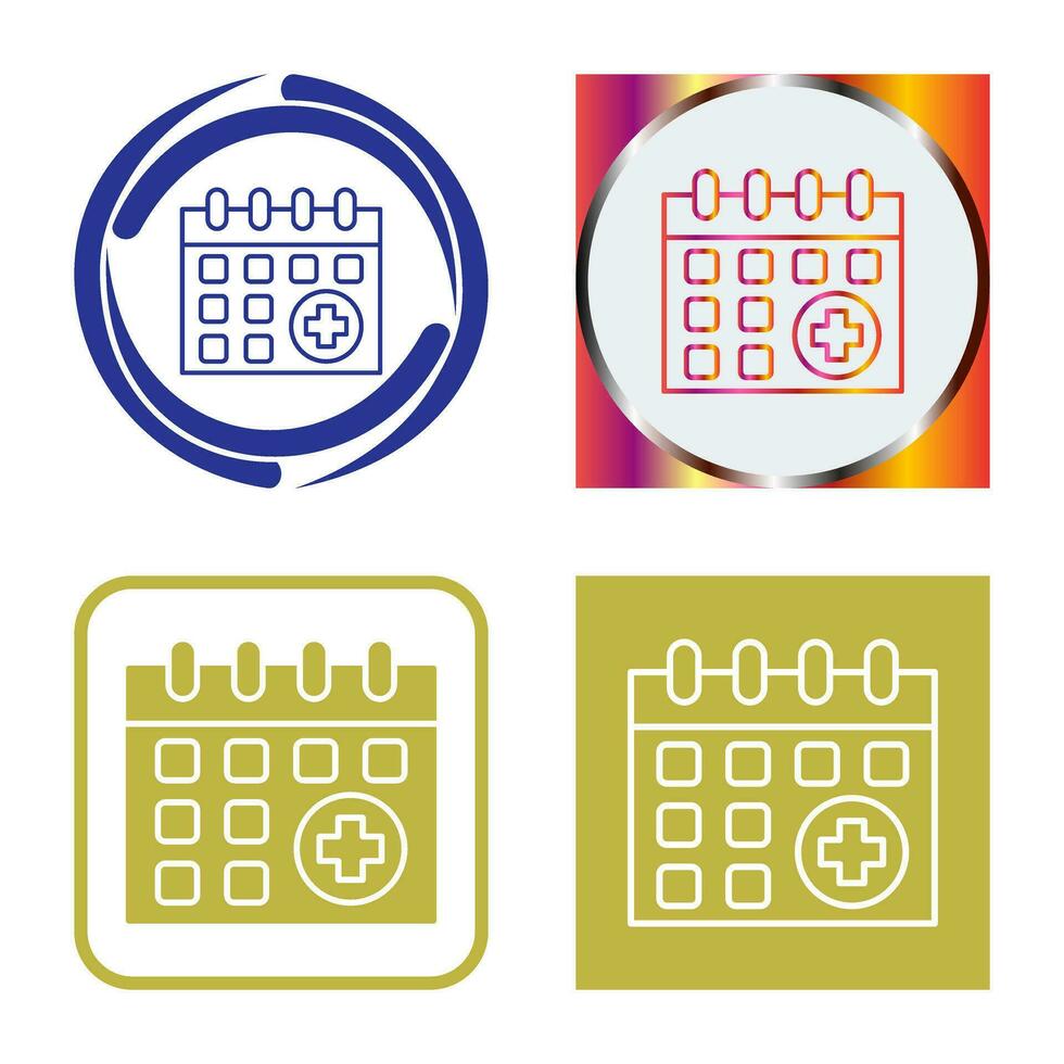 icône de vecteur de calendrier