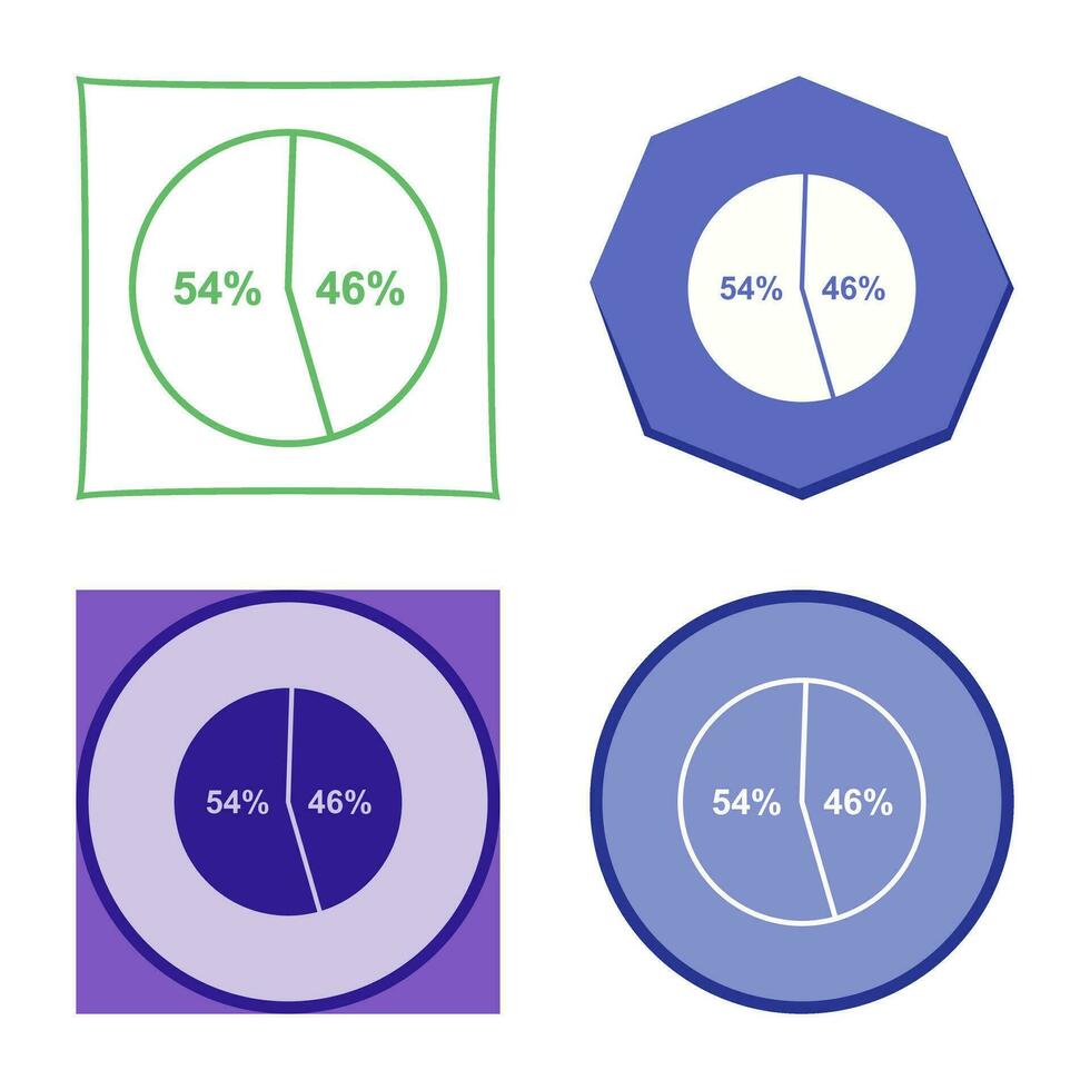 icône de vecteur de statistiques de candidat