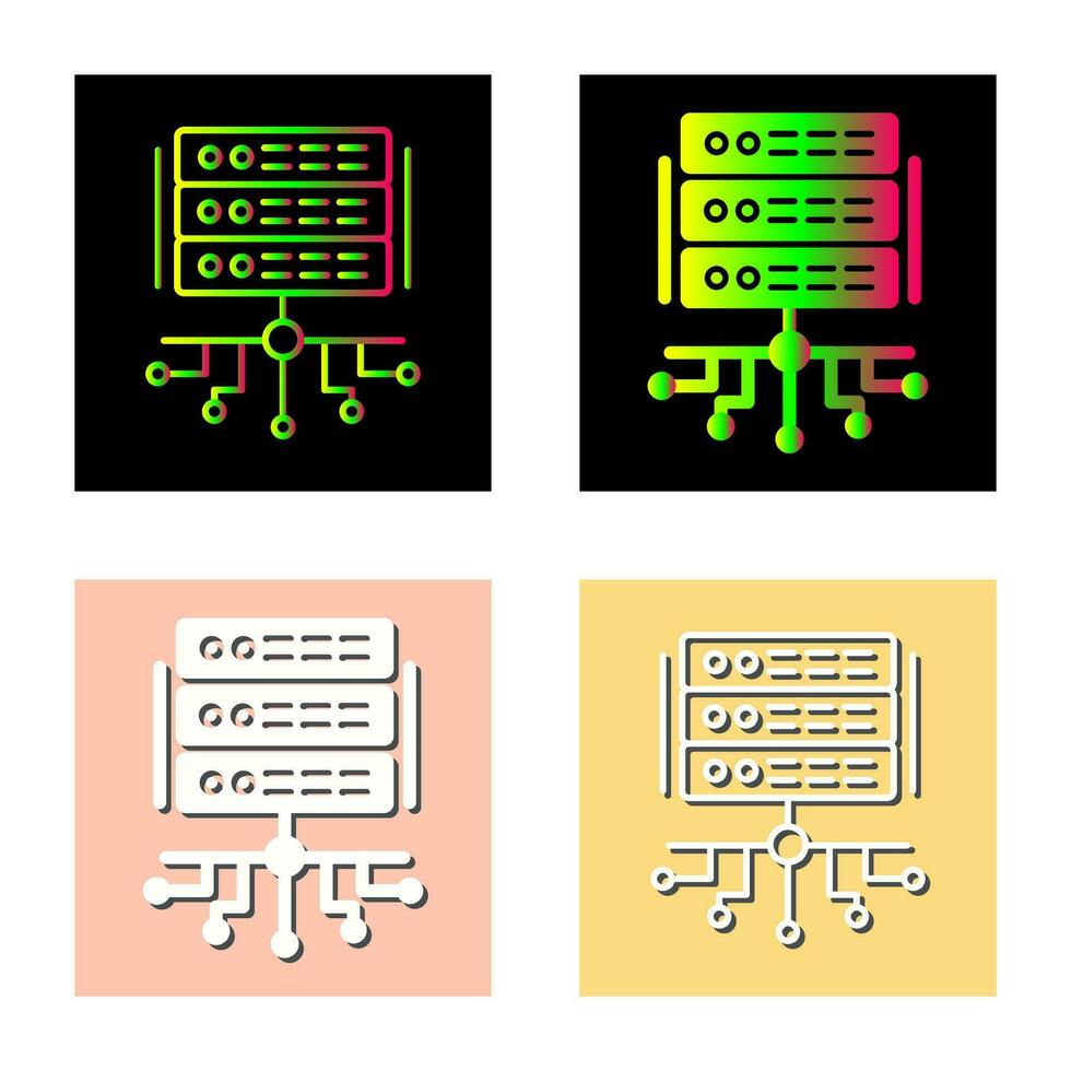 icône de vecteur de serveur