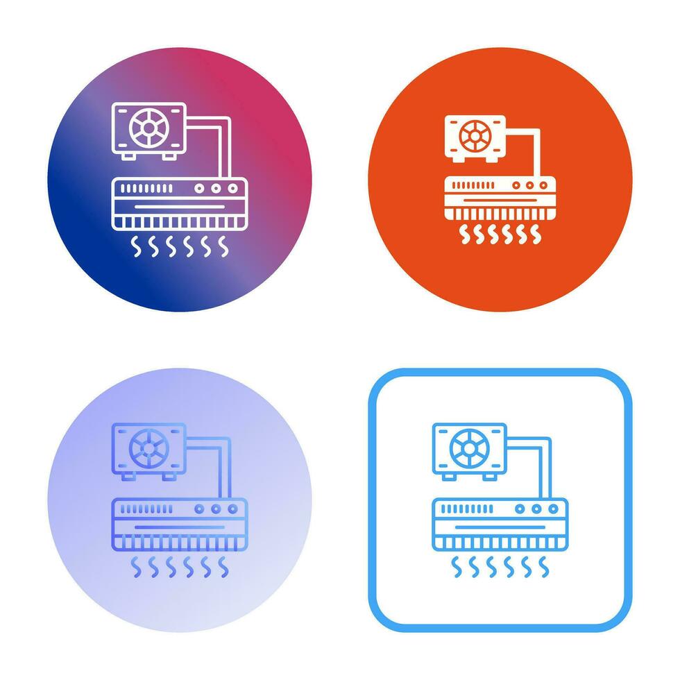 icône de vecteur de climatiseur