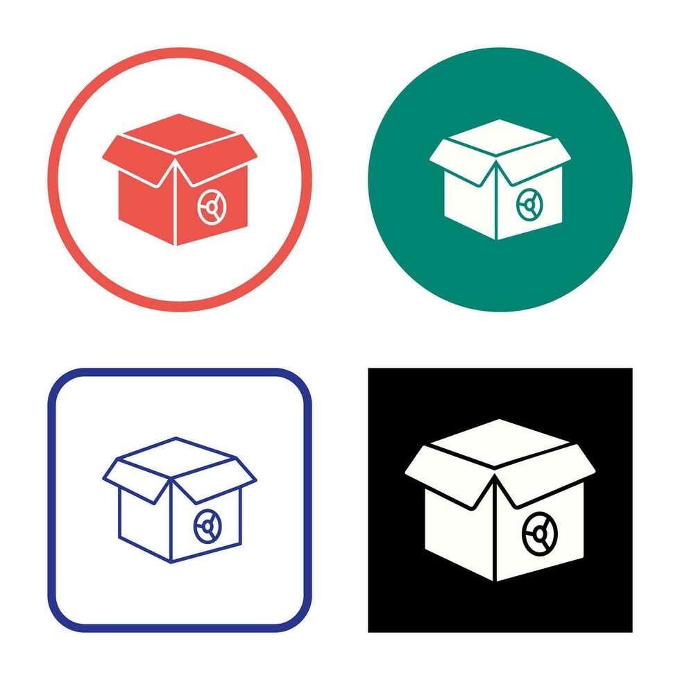 icône de vecteur de packages seo uniques