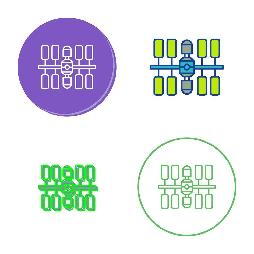icône de vecteur de station spatiale