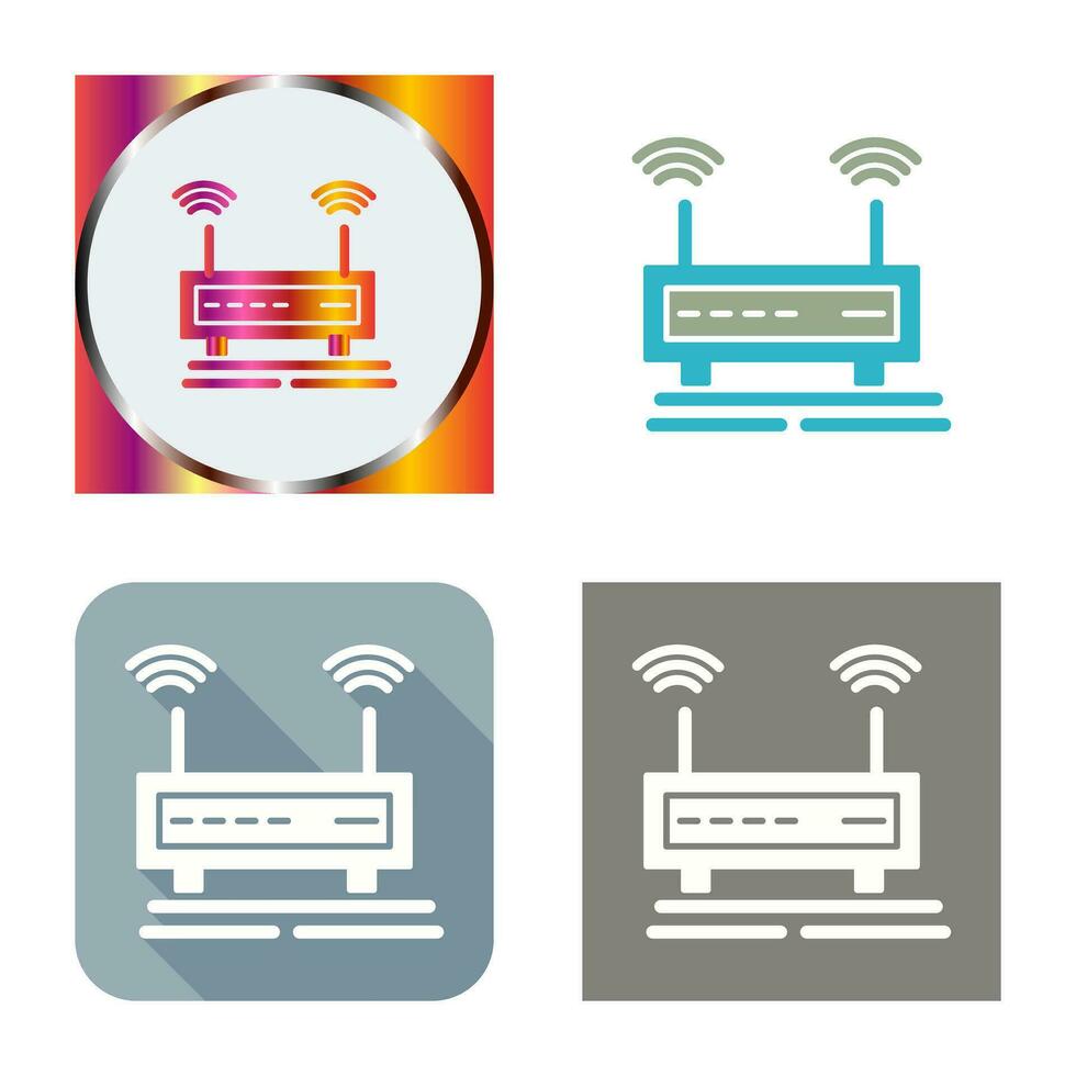 icône de vecteur de signaux wifi