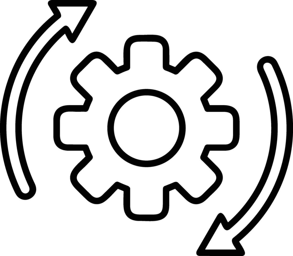 équipement réglage symbole icône vecteur image. illustration de le industriel roue mechine mécanisme conception image