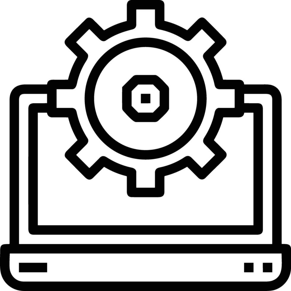 équipement réglage symbole icône vecteur image. illustration de le industriel roue mechine mécanisme conception image