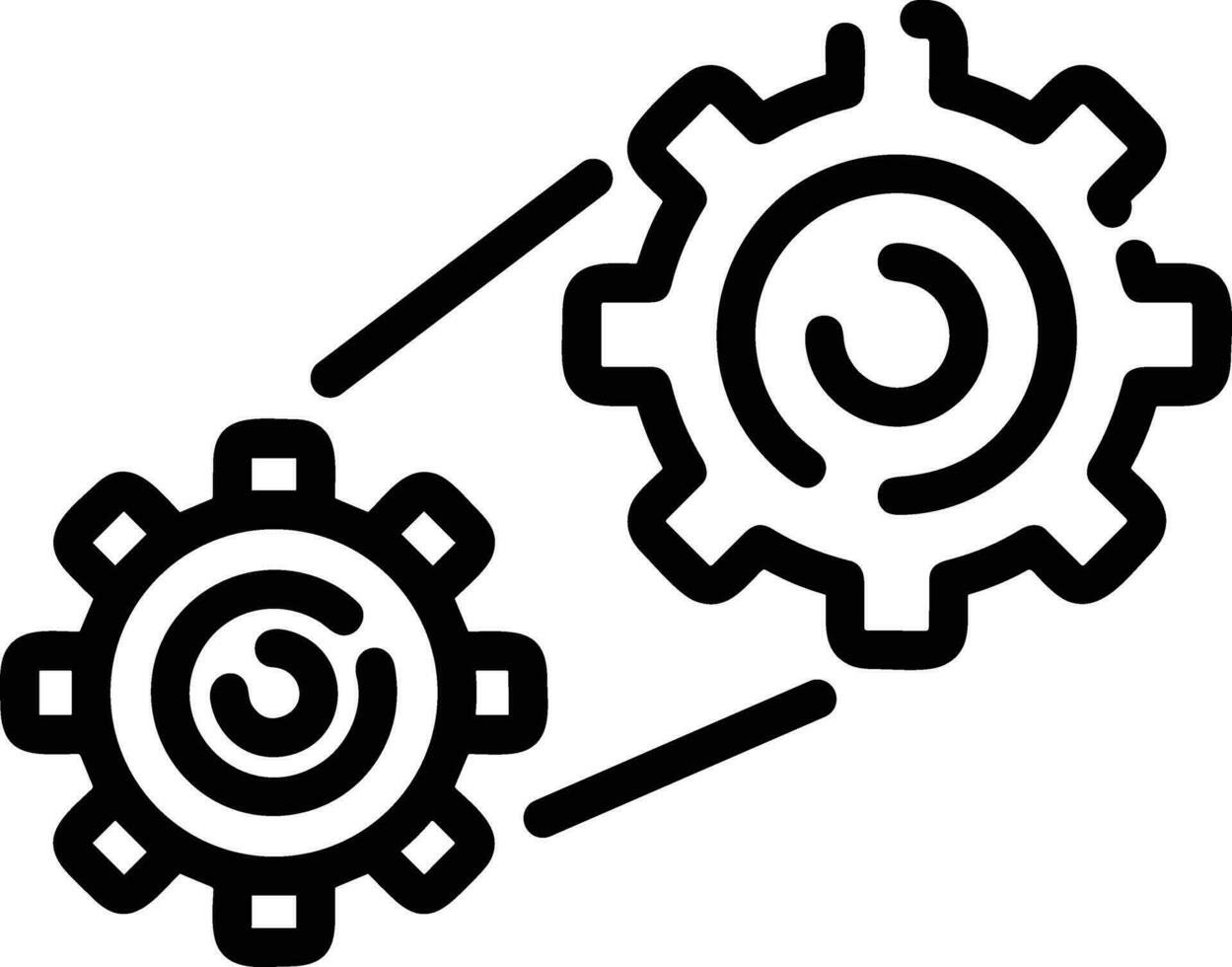 équipement réglage symbole icône vecteur image. illustration de le industriel roue mechine mécanisme conception image