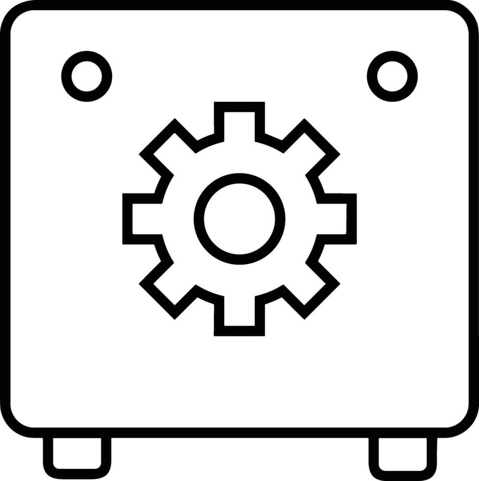 équipement réglage symbole icône vecteur image. illustration de le industriel roue mechine mécanisme conception image