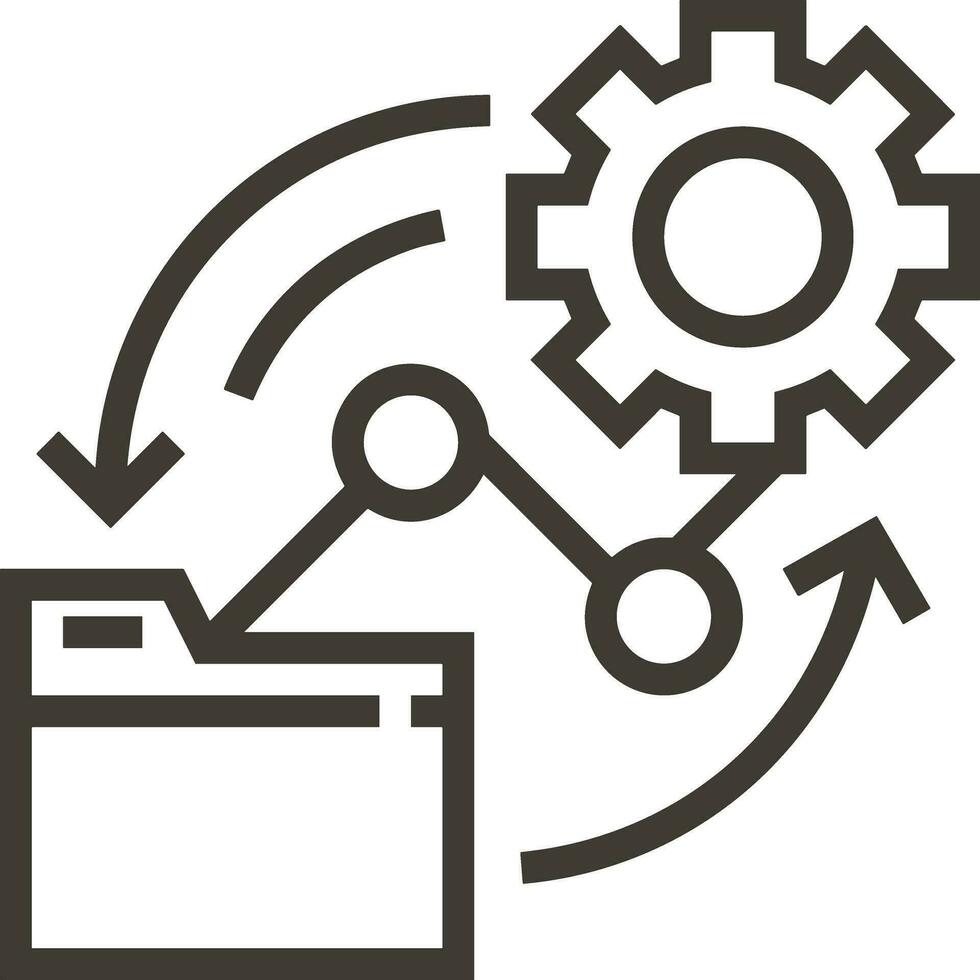 équipement réglage symbole icône vecteur image. illustration de le industriel roue mechine mécanisme conception image