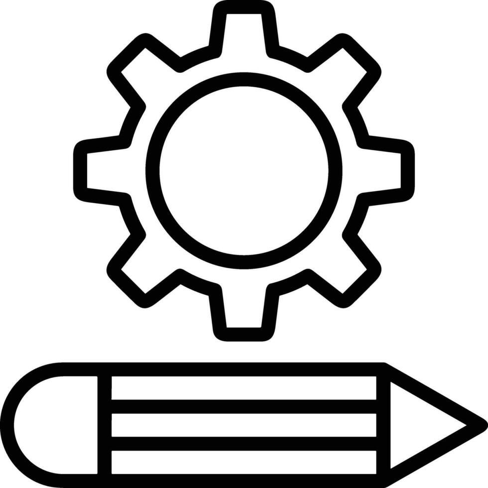 équipement réglage symbole icône vecteur image. illustration de le industriel roue mechine mécanisme conception image