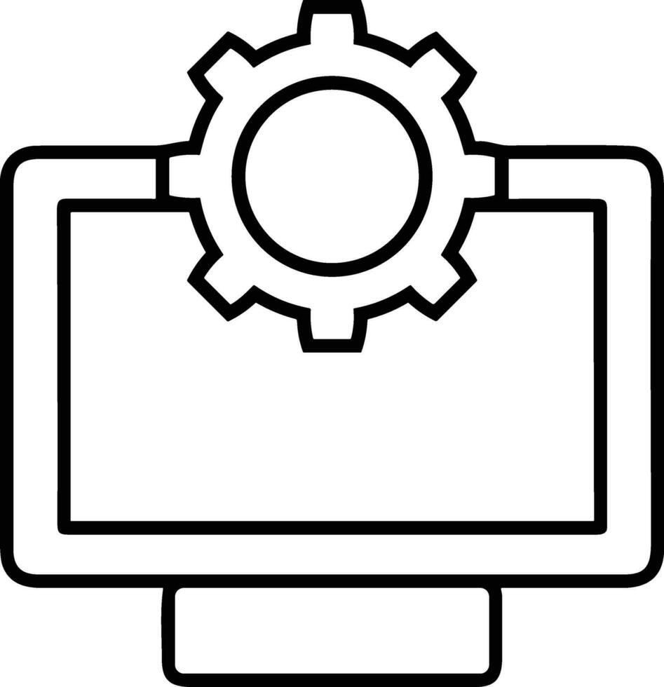 équipement réglage symbole icône vecteur image. illustration de le industriel roue mechine mécanisme conception image